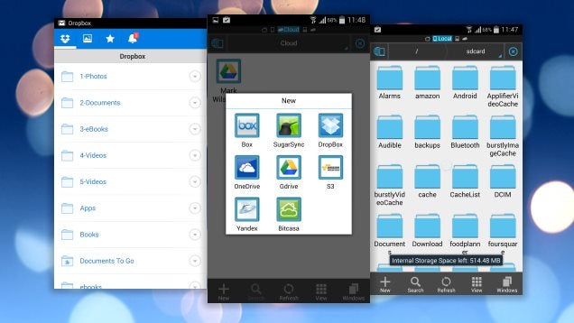 ​Sign Into Multiple Dropbox Accounts on Android With ES File Explorer