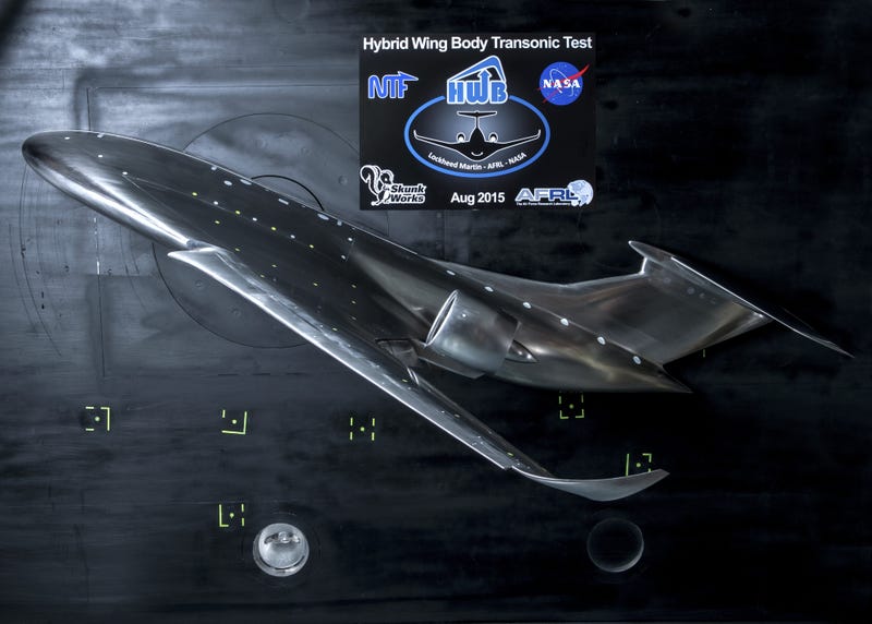 Lockheed Moves Foward With Big Blended Wing Hybrid Transport Jet Design