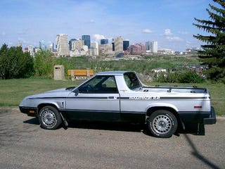 Saw a Dodge Rampage tonight...