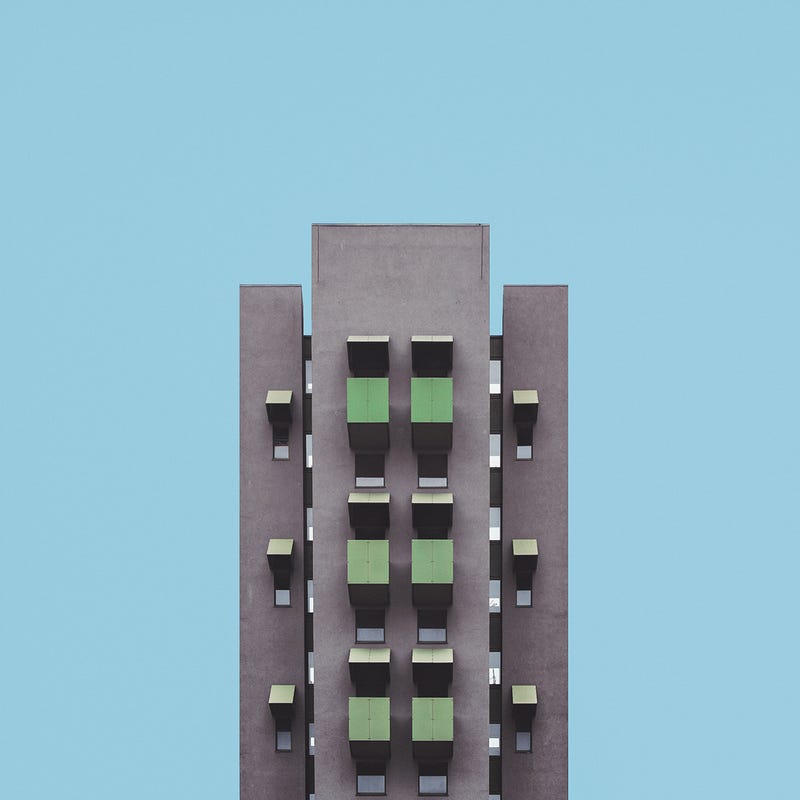 Berlin's Oddest Skyscrapers Look Unreal Out of Context