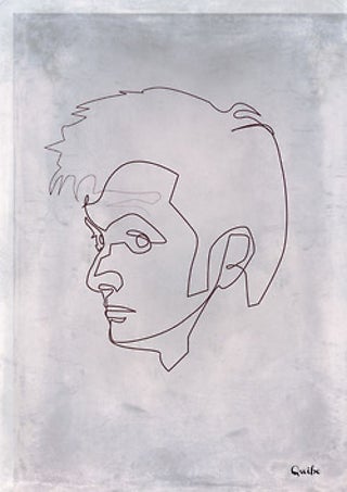 These one line sci-fi portraits are simply stunning