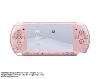 PSP-3000 Goes Blossom Pink, Turquoise Green