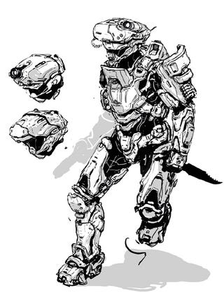 Halo 4's Cortana Could Have Looked a Little Crazier