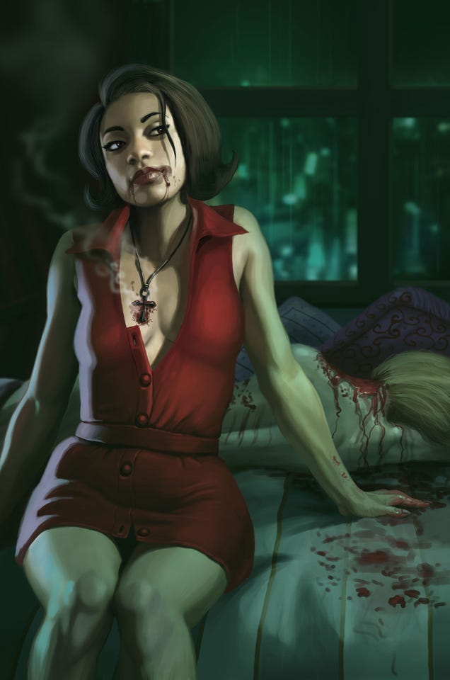 The Most Beautiful Vampire Art We've Seen in Untold Ages