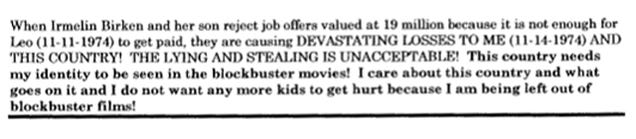 The Best Parts of the Insane Leonardo DiCaprio Conspiracy Letter That's Been Making the Rounds in Hollywood