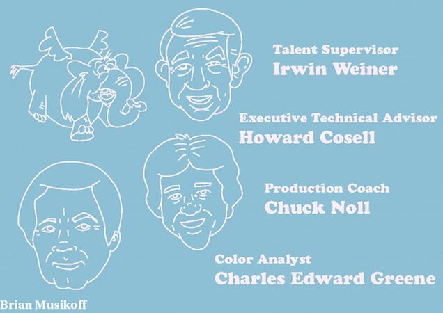 Excerpts From The Long-Lost Script For Monday Night Football: The Cartoon