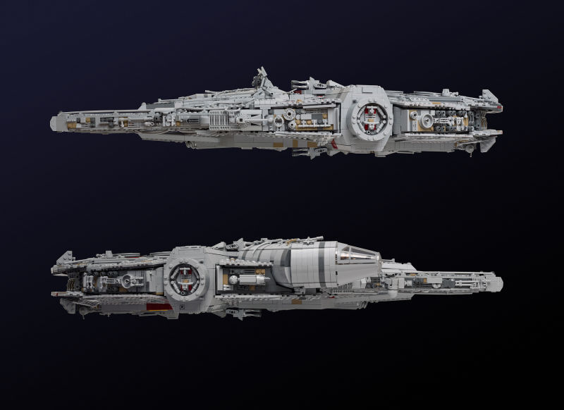 Star Wars Fan Spends A Year Building The Best LEGO Millennium Falcon Ever