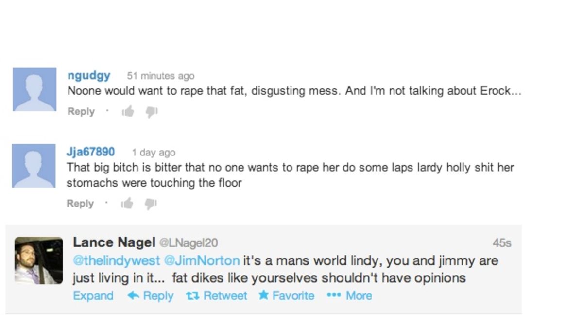 If Comedy Has No Lady Problem, Why Am I Getting So Many Rape Threats?