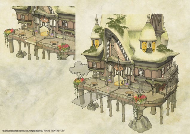 At Least Final Fantasy XIV's Art Isn't Drowning in Buttons