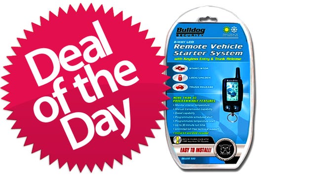 The Bulldog Security Deluxe 500 2-Way Vehicle Starter System Is Your I-No-Longer-Fear-The-Cold Deal of the Day