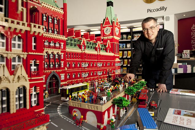 Gigantic Lego St. Pancras Station is 120,000 bricks of brilliant!