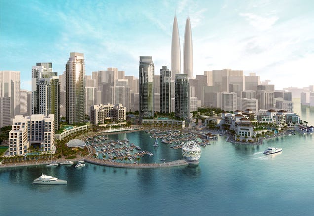 Dubai's Newest Twin Towers Will Look Like a Pair of Blunts