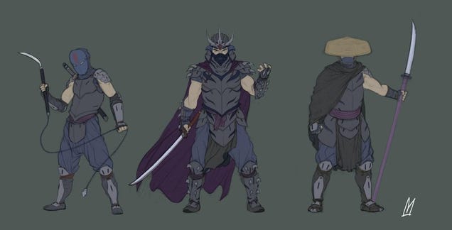 Michael Bay, take a cue from these Ninja Turtle designs
