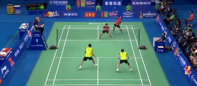 This ridiculous badminton rally shows how impossibly quick humans are