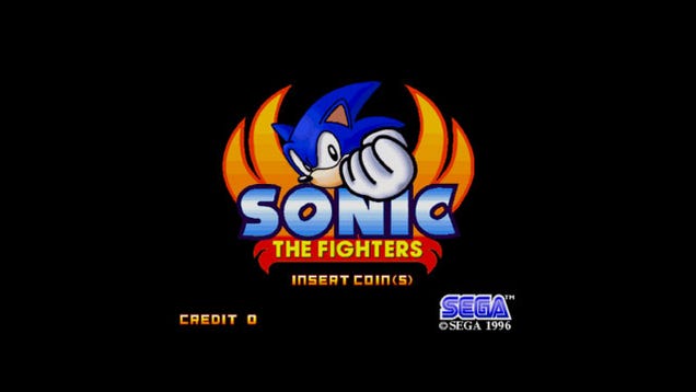 Um, Sega Once Made a Sonic Fighting Game