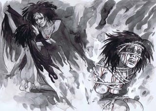 Concept art from the Sandman movie that never was