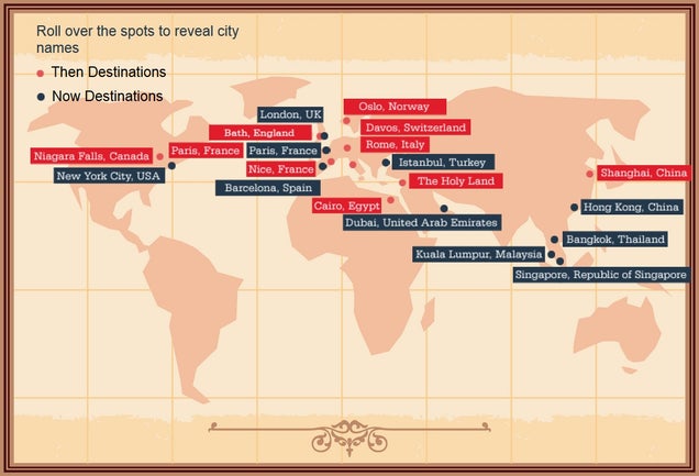 Infographic Reveals How Tourism Has Changed Over 150 Years