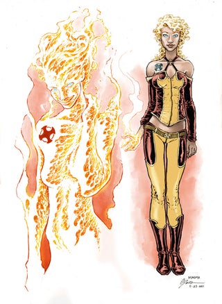 The New Mutants, the X-Men's sister squad, get snazzy new wardrobes