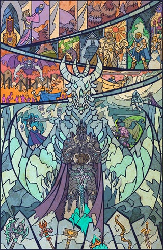 The Fall of Arthas, A Warcraft Visual Tale Fit For A Storybook
