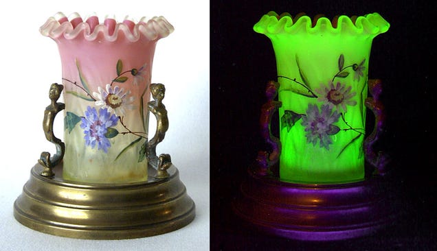 The Victorians Used To Use Uranium To Make Glowing Glassware