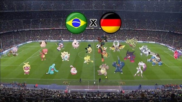 The Brazil-Germany Match, Explained Via Pokémon