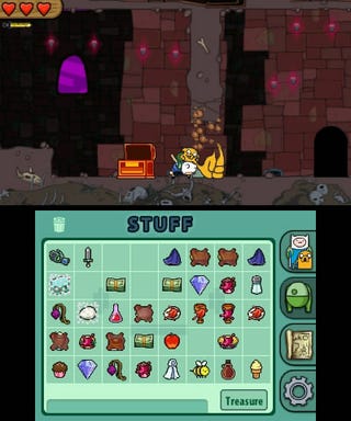 Gaze Upon The Various Shapes Jake Will Take In The 3DS Adventure Time Game
