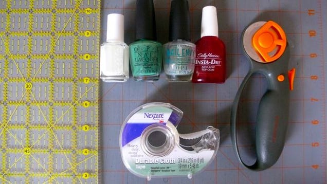 How To Paint Your Nails With Stripes