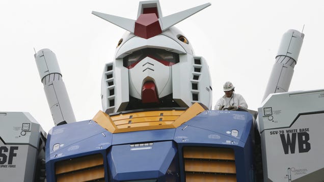 Japanese Politicians Are Thinking about Building Gundam. Like, Real, Working Gundam.