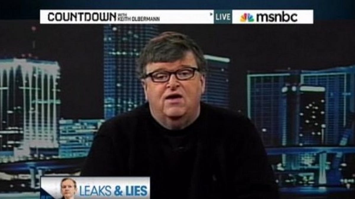 Michael Moore Calls Assange Rape Case "Hooey"