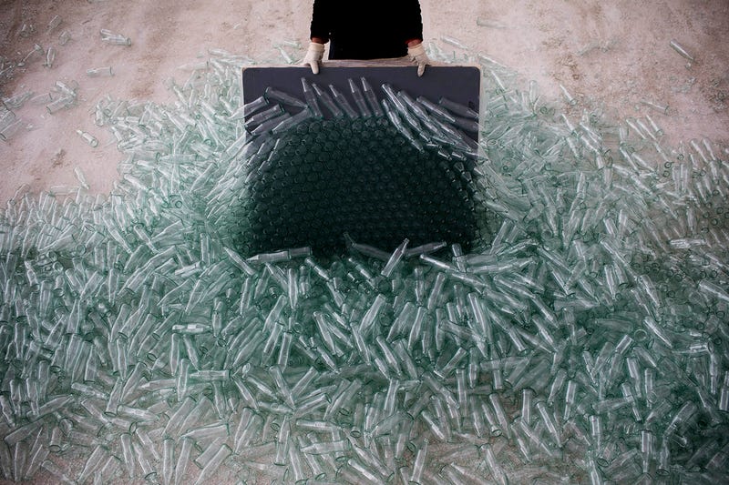 A Trip to the Glass Mountains of Israel's Only Bottle Factory