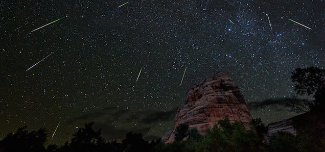 Tonight's Meteor Shower Will Be Like Watching the Jump to Light Speed