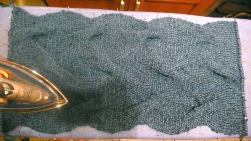 How To Knit A Burberry-Inspired Cowl