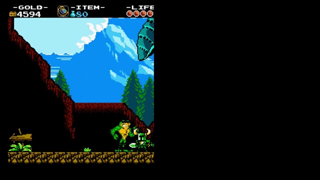 shovel knight ghost fight just shapes and beats
