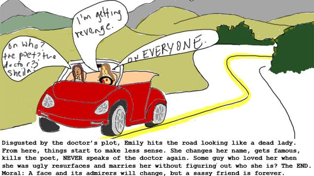 Lifetime Movie Cartoons: A Face To Die For
