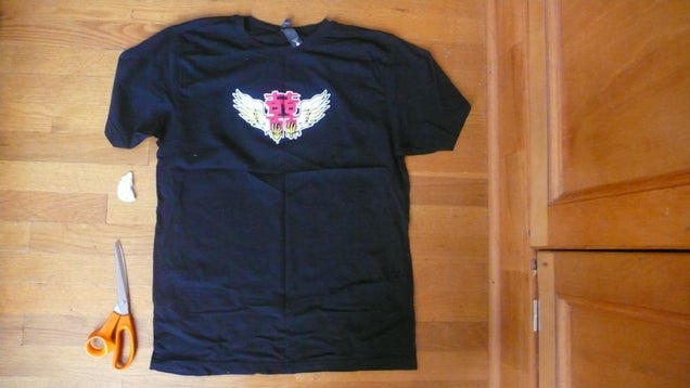 How To Make A Corinne Day-Inspired Spiderweb T-Shirt