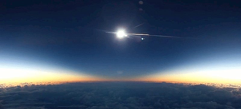 Listen To An Astronomer Lose His Mind Watching An Eclipse From A Plane