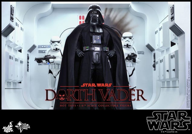 The Definitive Darth Vader Figure Even Has His Iconic Breathing Sounds