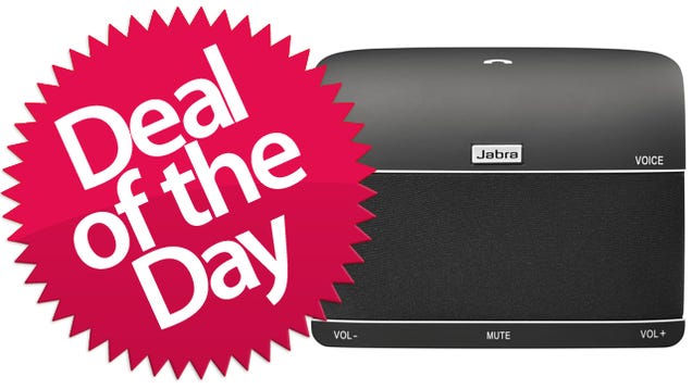 The Jabra FREEWAY Bluetooth Speakerphone Is Your Hands-and-Maps-Free Deal of the Day