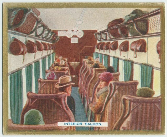 Passenger Air Travel in the 1920s As Told Through Cigarette Cards