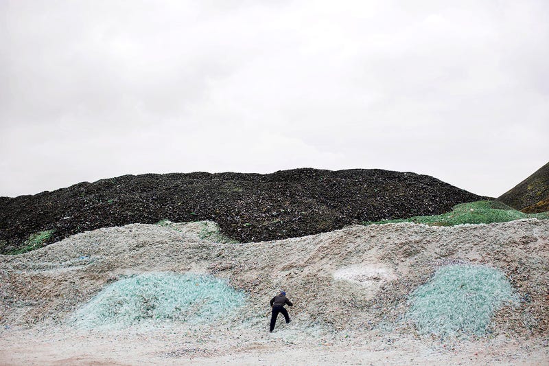 A Trip to the Glass Mountains of Israel's Only Bottle Factory