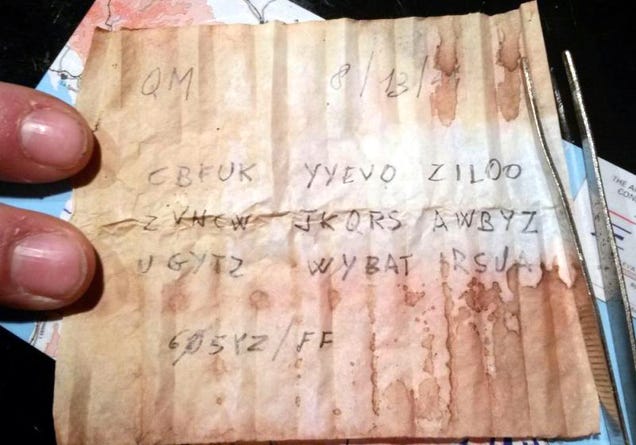 Secret message found inside WW2 bullet is the end to a very funny story