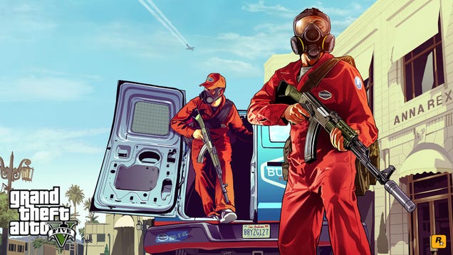 Fantastic Grand Theft Auto V Art Brightens Up Your Monday Morning