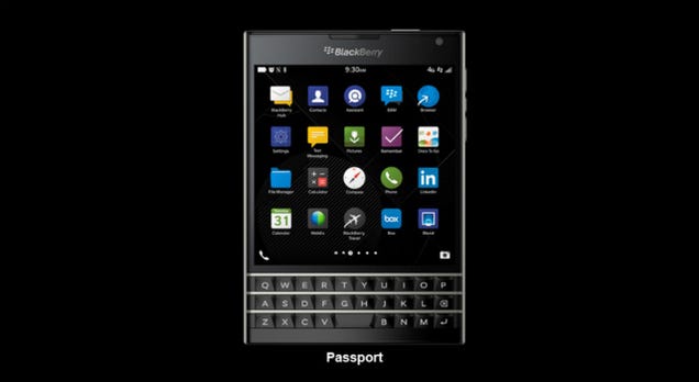 The Squarish BlackBerry Passport Smartphone Will Cost $600 Off Contract