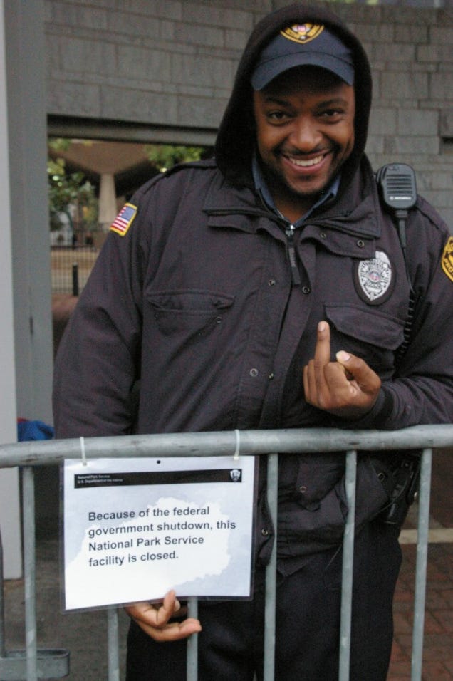 6 Photos Of The Government Shutdown