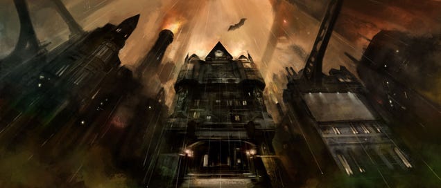 The Beautiful And Bold Concept Art of Batman: Arkham City