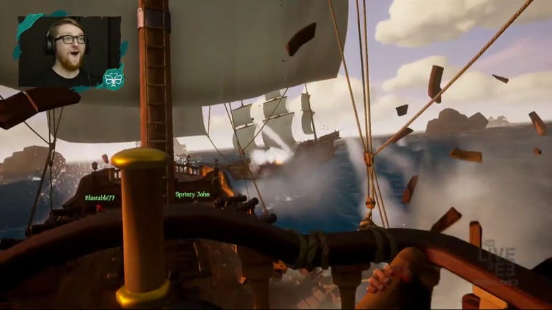 Rare's Pirate Co-Op Game Sea of Thieves Looks Dope
