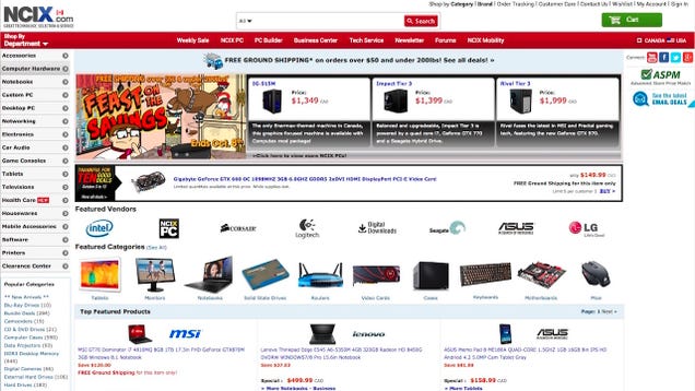 Five Best Places to Buy Computer Parts