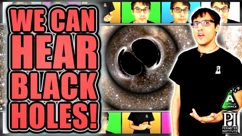 Gravitational Waves Explained to the Beat of 'Can't Feel My Face' Sounds Awesome