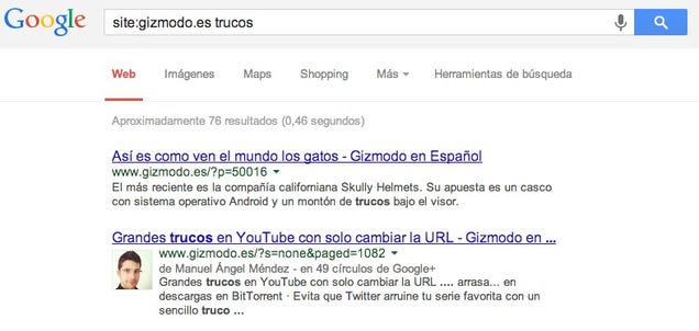 Algunos de los mejores trucos de búsqueda en Google