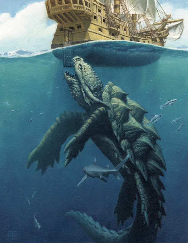 To Graven Grotto - Deep Ocean Monster Encounter for D&D 5E